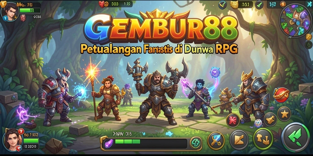 Gameplay seru dan grafis menawan di GEMBUR88.