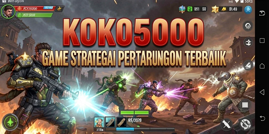 Tampilan menarik dari gameplay KOKO5000 yang mengasyikkan.