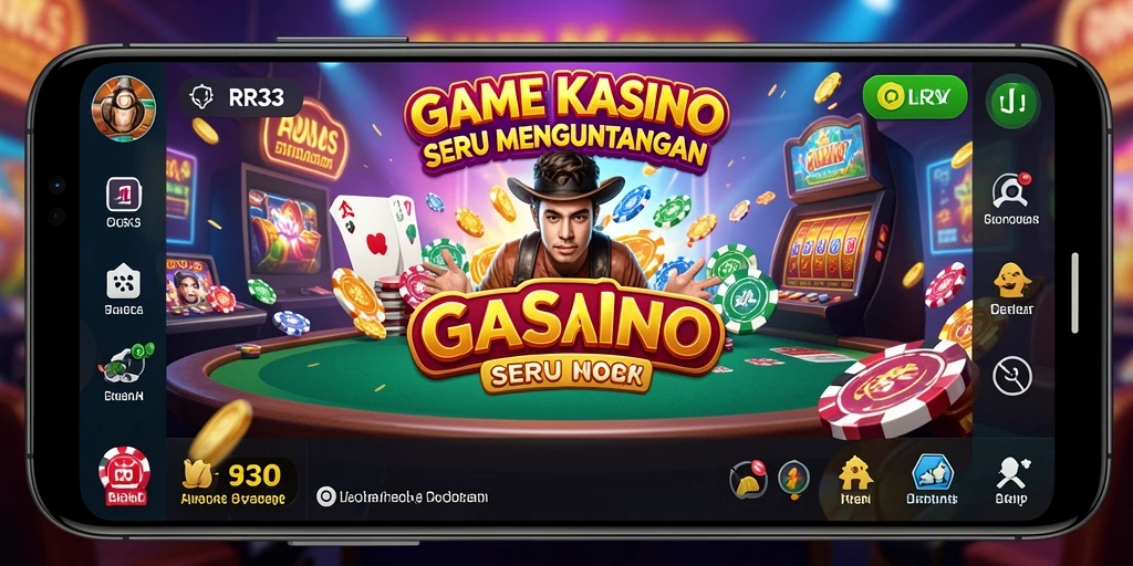 Tampilan gameplay Kasino yang menawan dan penuh aksi.