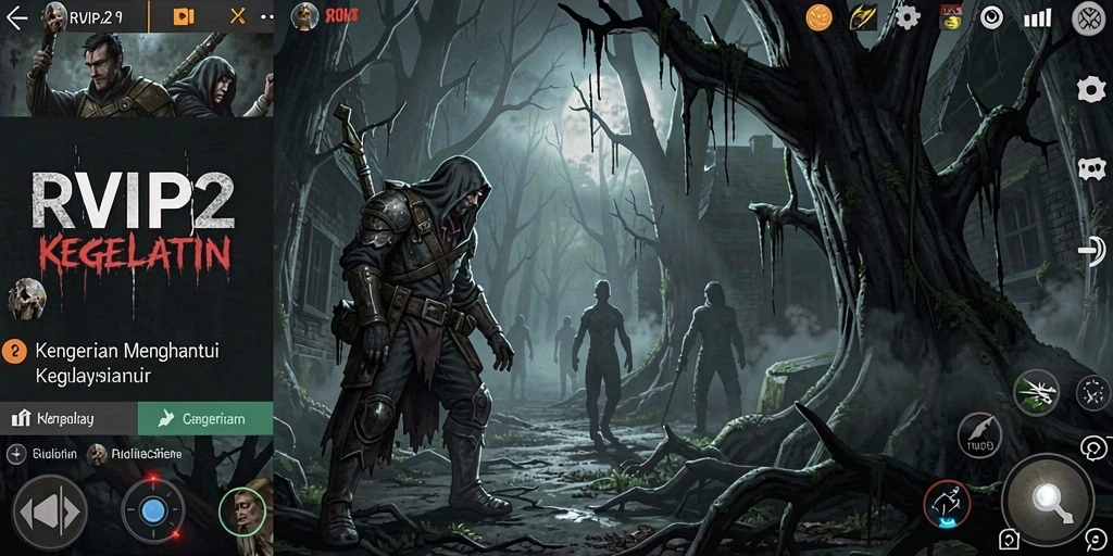 Gameplay menegangkan dengan atmosfer Horror yang mencekam.