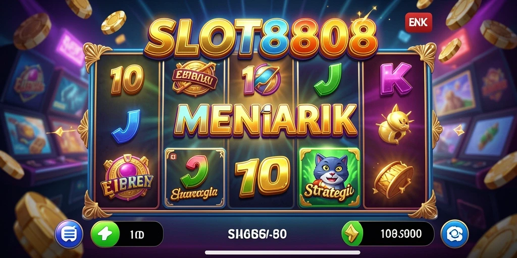 Tampilan menarik dari gameplay SLOT8808 yang mengasyikkan.