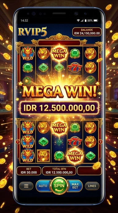 Tampilan antarmuka pengguna rvip5 yang modern dan intuitif.